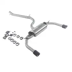 Puntas de escape GFC doble salida para Audi A3 Quattro 2.0T 2018