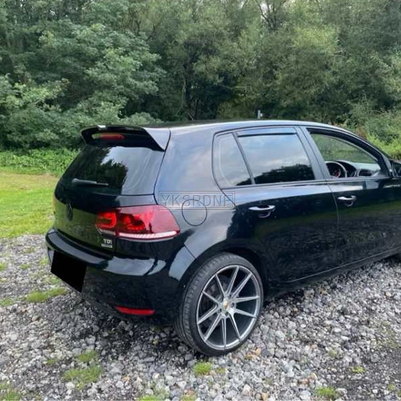 Alerón trasero techo tuning VW Golf 6 MK6 TDI 2010-2013 - imagen 4