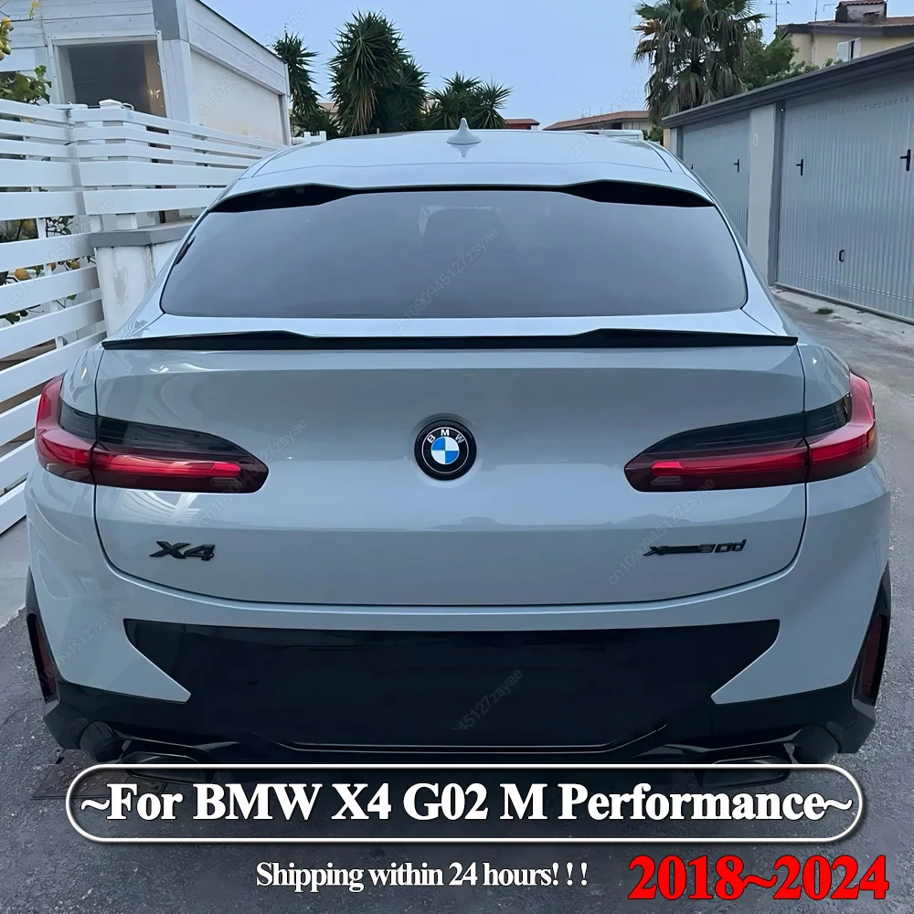 Alerón trasero estilo M para BMW X4 G02 2018-2024