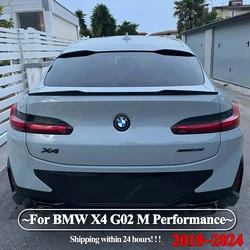 Alerón trasero estilo M para BMW X4 G02 2018-2024