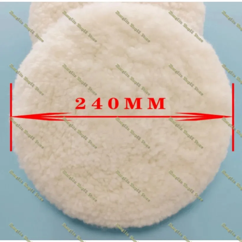 Boina de lana amarilla doble cara 3M05705 para pulido - imagen 2