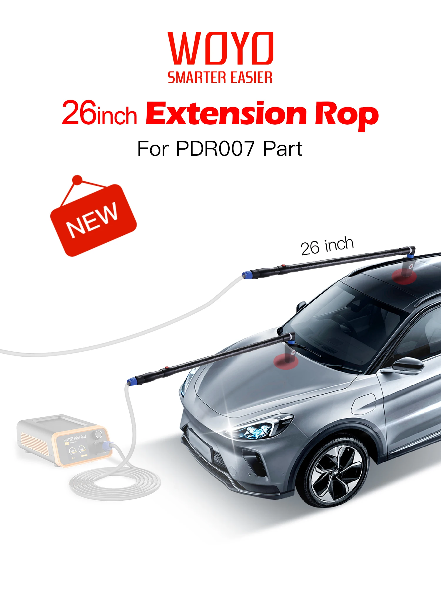 Kit PDR WOYO PDR007 de inducción magnética para abolladuras - imagen 4