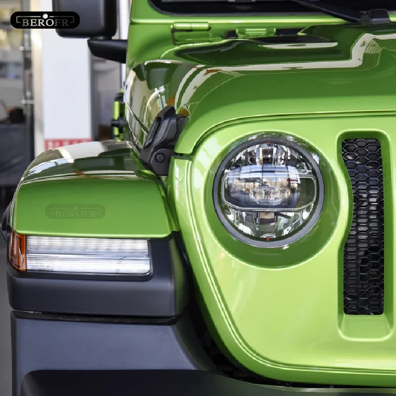 Película faros TPU negro humo – Jeep Wrangler JL 2019-2020 - imagen 4