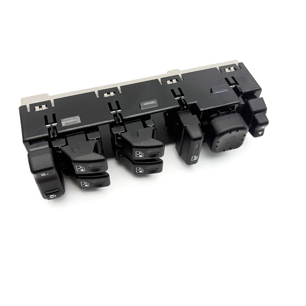 OE:15883429 Interruptor de ventanilla eléctrica principal del lado del conductor delantero para espejos plegables Compatible con Hummer H2 2003 2004 2005 2006 2007 - imagen 4