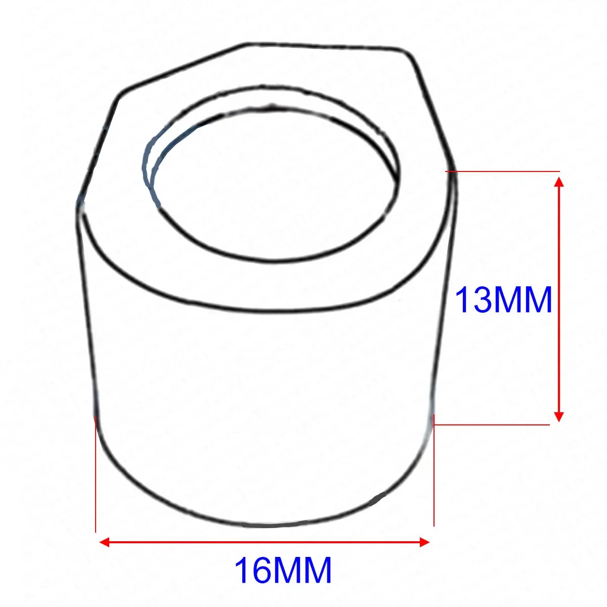 Deslizador Variador GY6 16x13 – scooter 50cc 139QMB - imagen 2