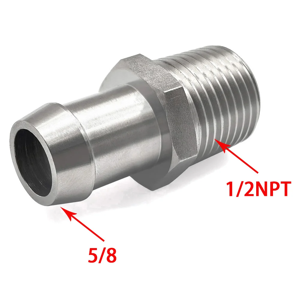 Colector de acero NPT 1/2 con espiga 5/8 – Chevrolet - imagen 4