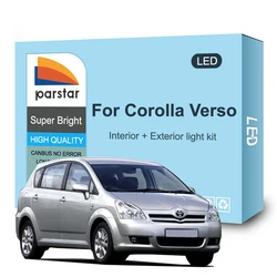 Kit Luces LED Interior y Exterior Toyota Corolla Verso 2004-2009