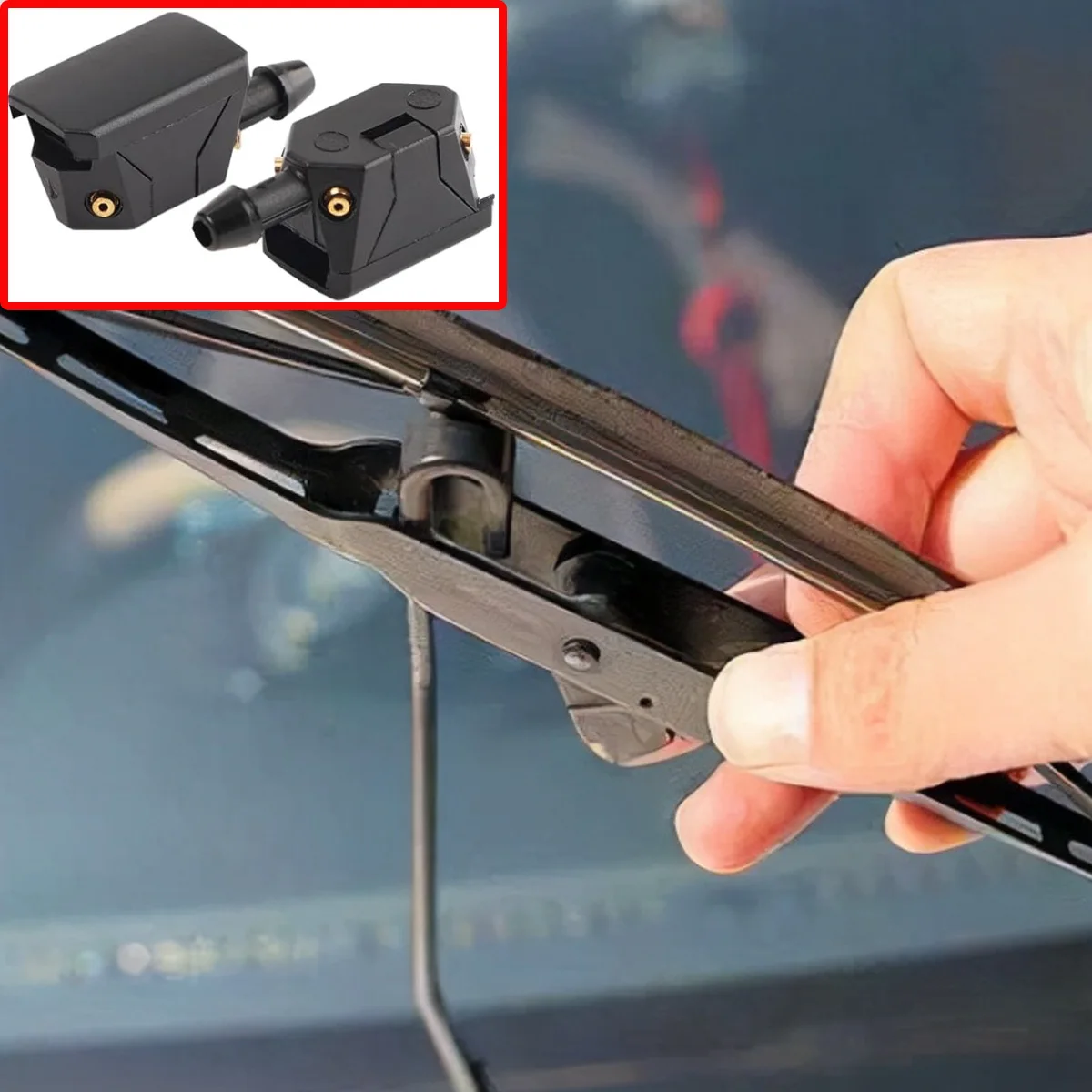 Kit de boquillas limpiaparabrisas para brazos de 8-9 mm - imagen 4