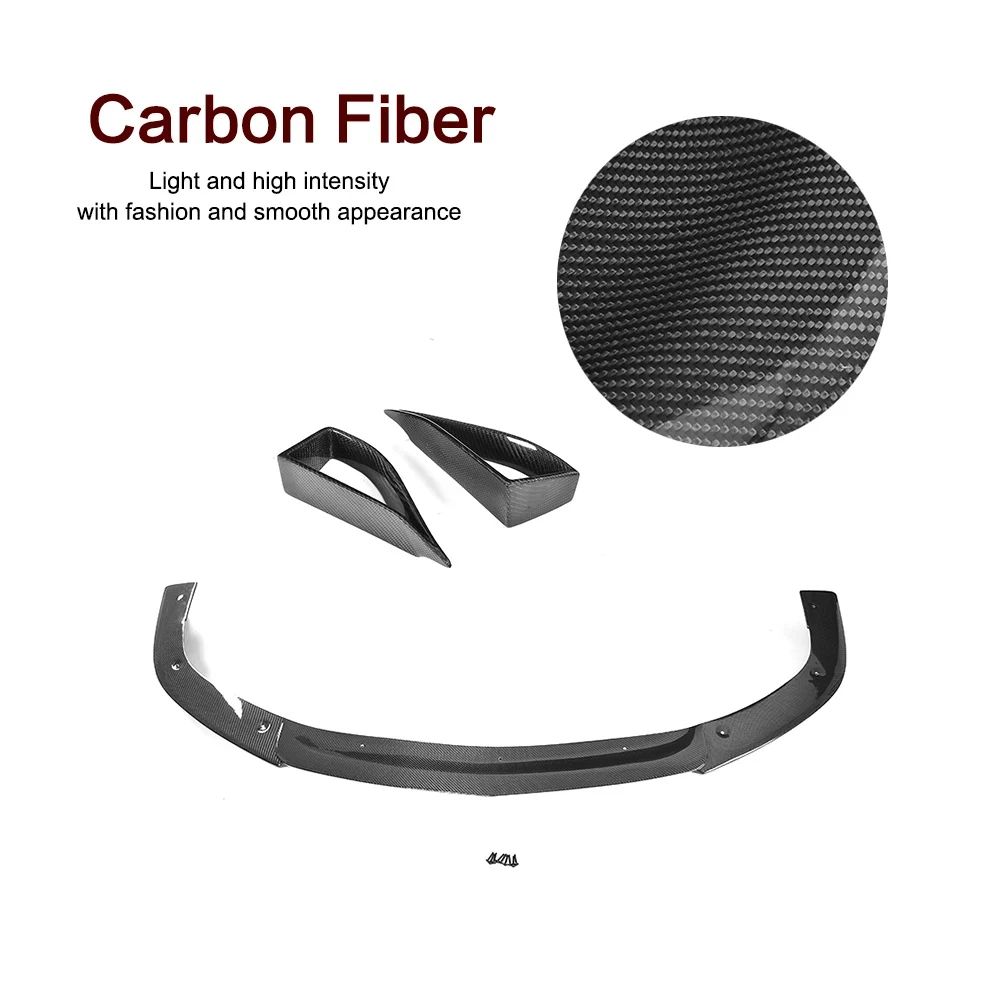 Mercedes Labio delantero CLS63 AMG W218 2015-2017 fibra carbono - imagen 4
