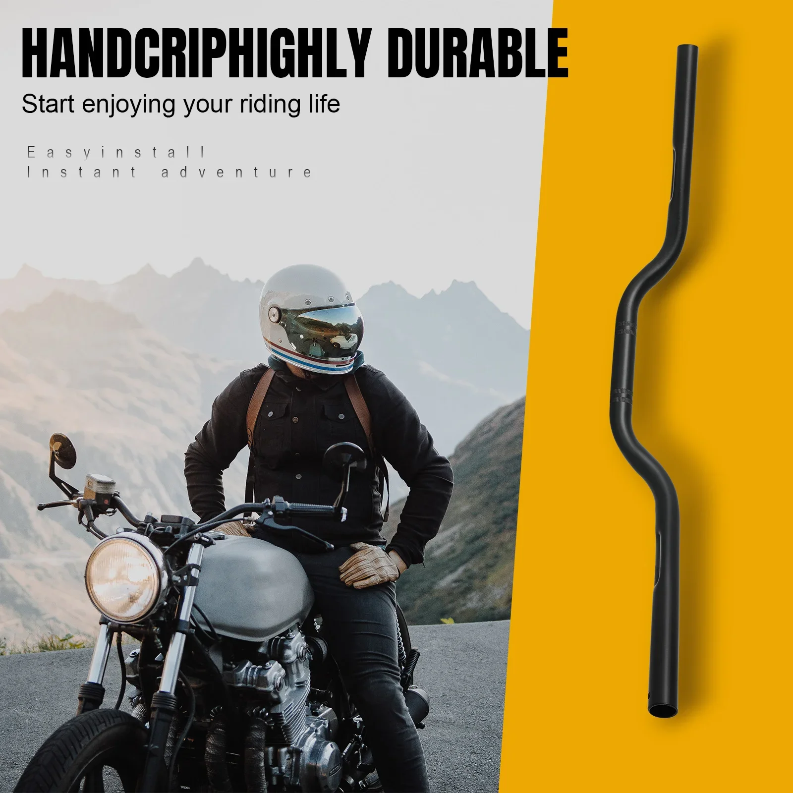 Manillar de arrastre 22 mm Harley-Davidson Sportster XL883/XL1200 - imagen 5