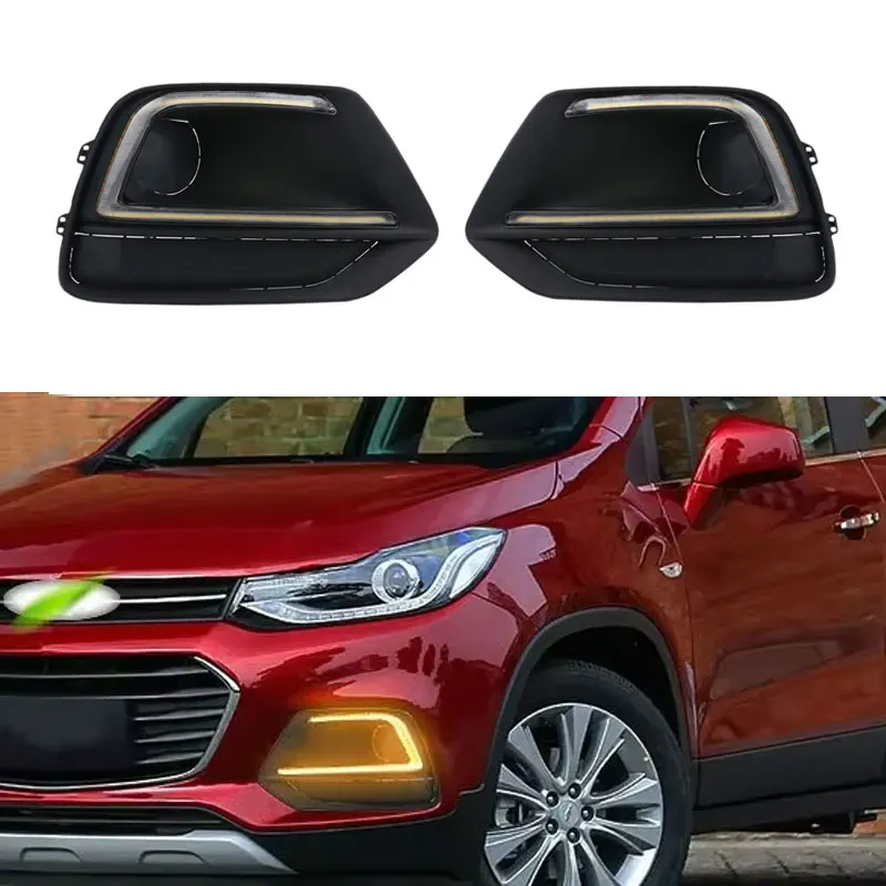 Luces diurnas DRL para Chevrolet Trax 2017-2018 con giro ámbar