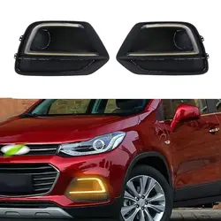 Luces diurnas DRL para Chevrolet Trax 2017-2018 con giro ámbar