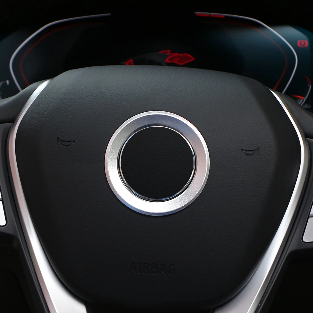 Tapa central BMW Serie F – Inserto logo/volante - imagen 2
