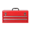 2 drawers red