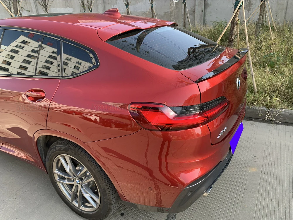 Alerón de labio BMW X4 G02 negro brillante de ABS - imagen 4