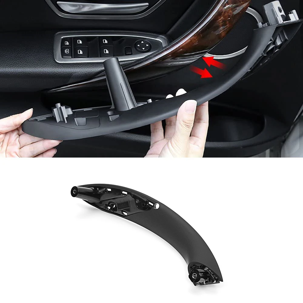 Embellecedor del tirador interior BMW 3/4 F30/F80 delantero negro - imagen 3