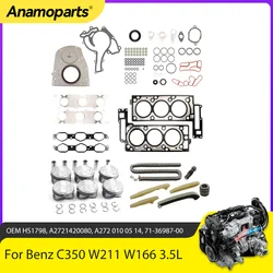 Junta de culata M272 3.5 V6 Mercedes C350 W211 W166