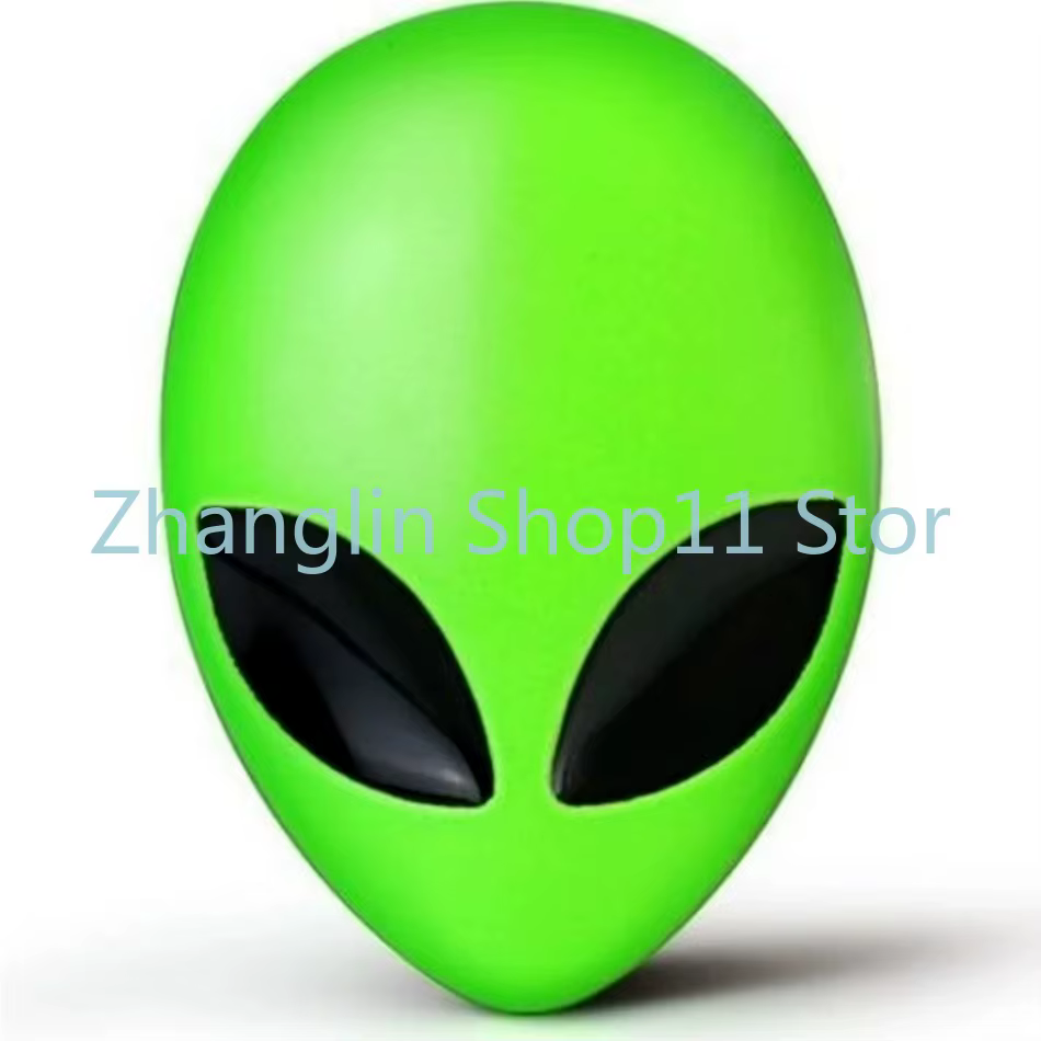 Emblema 3D Alien metálico para coche y moto – Adhesivo de carrocería - imagen 2
