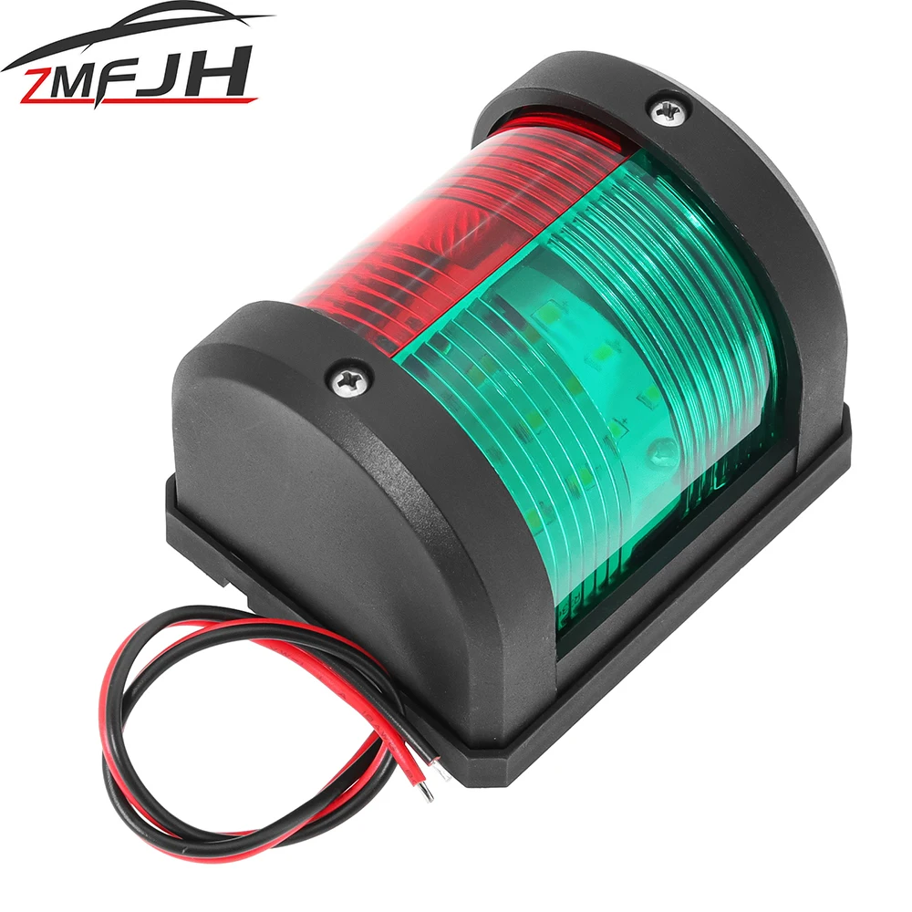 Luz navegación LED 12V roja y verde impermeable – Yates Barcos