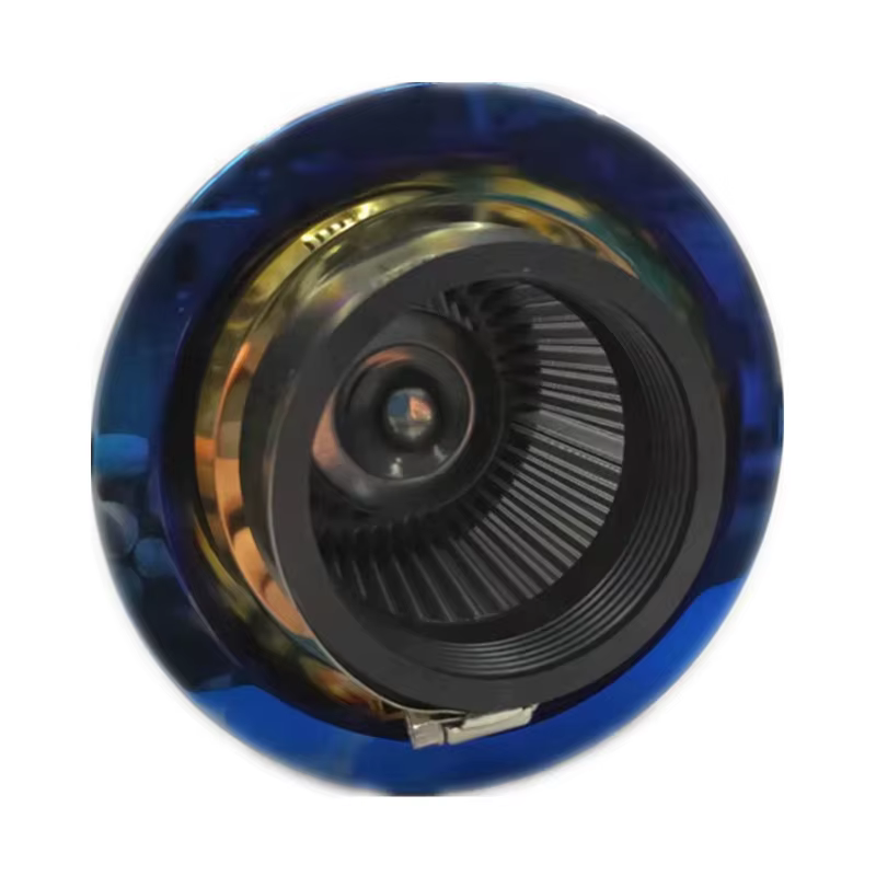 Filtro de aire azul 76mm alto flujo deportivo entrada fría 3 - imagen 3