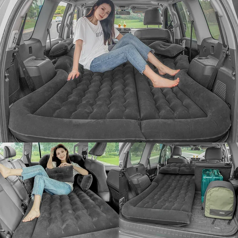 Cama inflable de viaje trasera universal para coche SUV y maletero - imagen 2