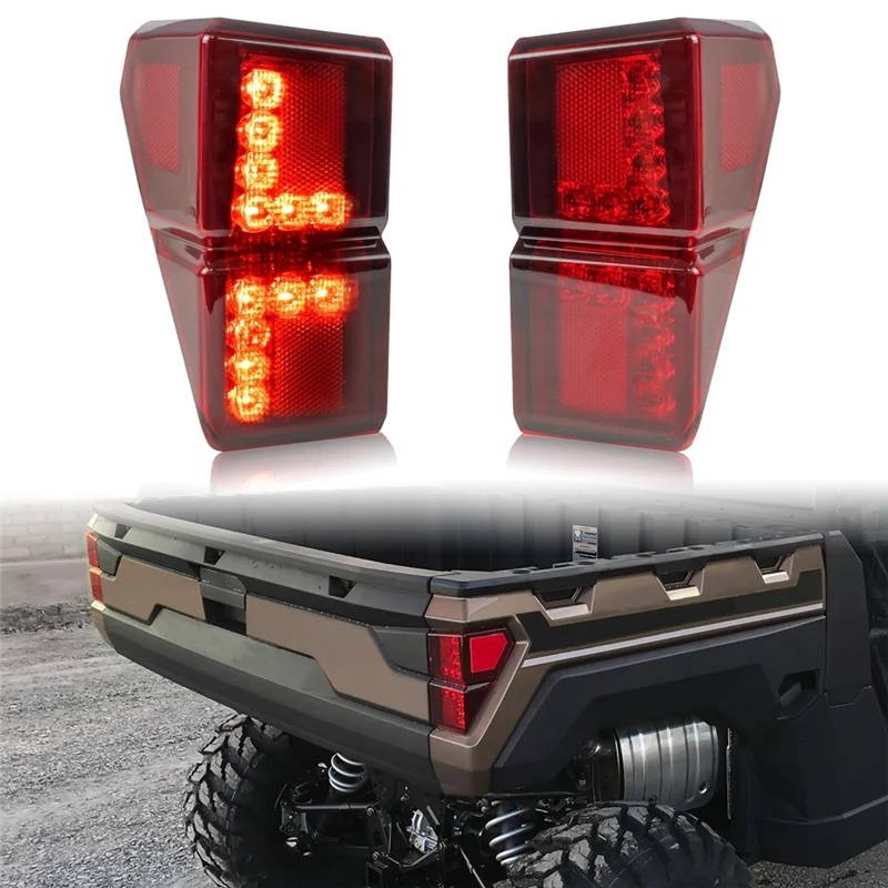 Luces traseras LED AEF3 Polaris Ranger 1000 Crew – luces freno - imagen 5