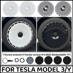 Tapacubos para llantas Tesla Model 3/Y 18-19 pulgadas 2018-2024