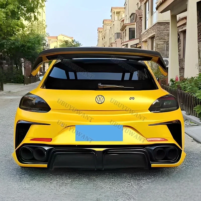 Alerón trasero negro brillante para Volkswagen Scirocco 2010 - imagen 2