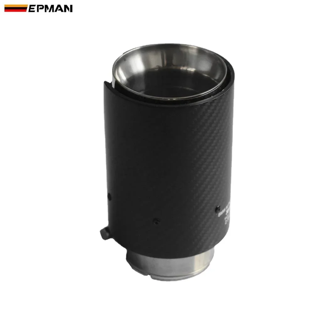 Punta escape fibra carbono 63mm entrada 92mm salida universal - imagen 4