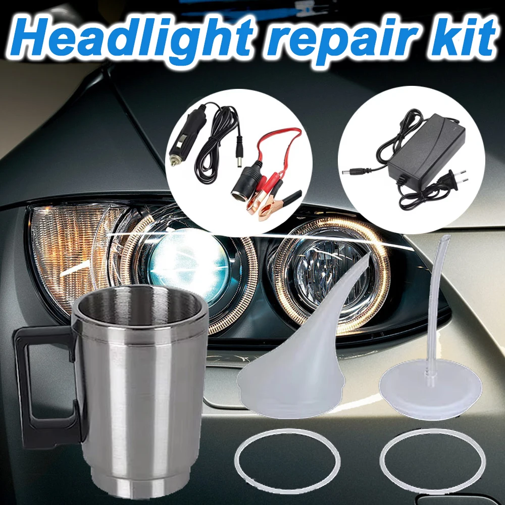 Kit restauración faros con calentador eléctrico y accesorios