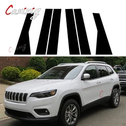 Molduras pilar B negro brillo para Jeep Cherokee KL 2014-2023