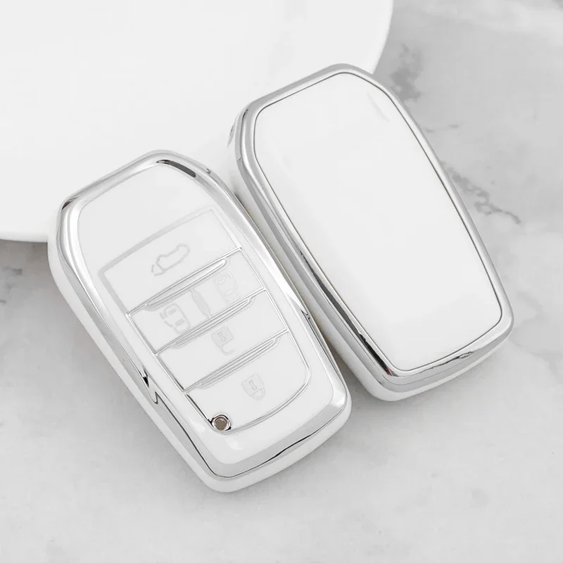 Funda para llave coche TPU Toyota Alphard/Vellfire con botones - imagen 3
