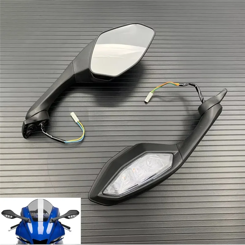 Retrovisores LED plegables Yamaha YZF-R6 2017-2021 y R1 2015-2021 - imagen 2