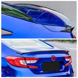 Alerón trasero Honda Accord X 2018-2021, negro brillo efecto carbono