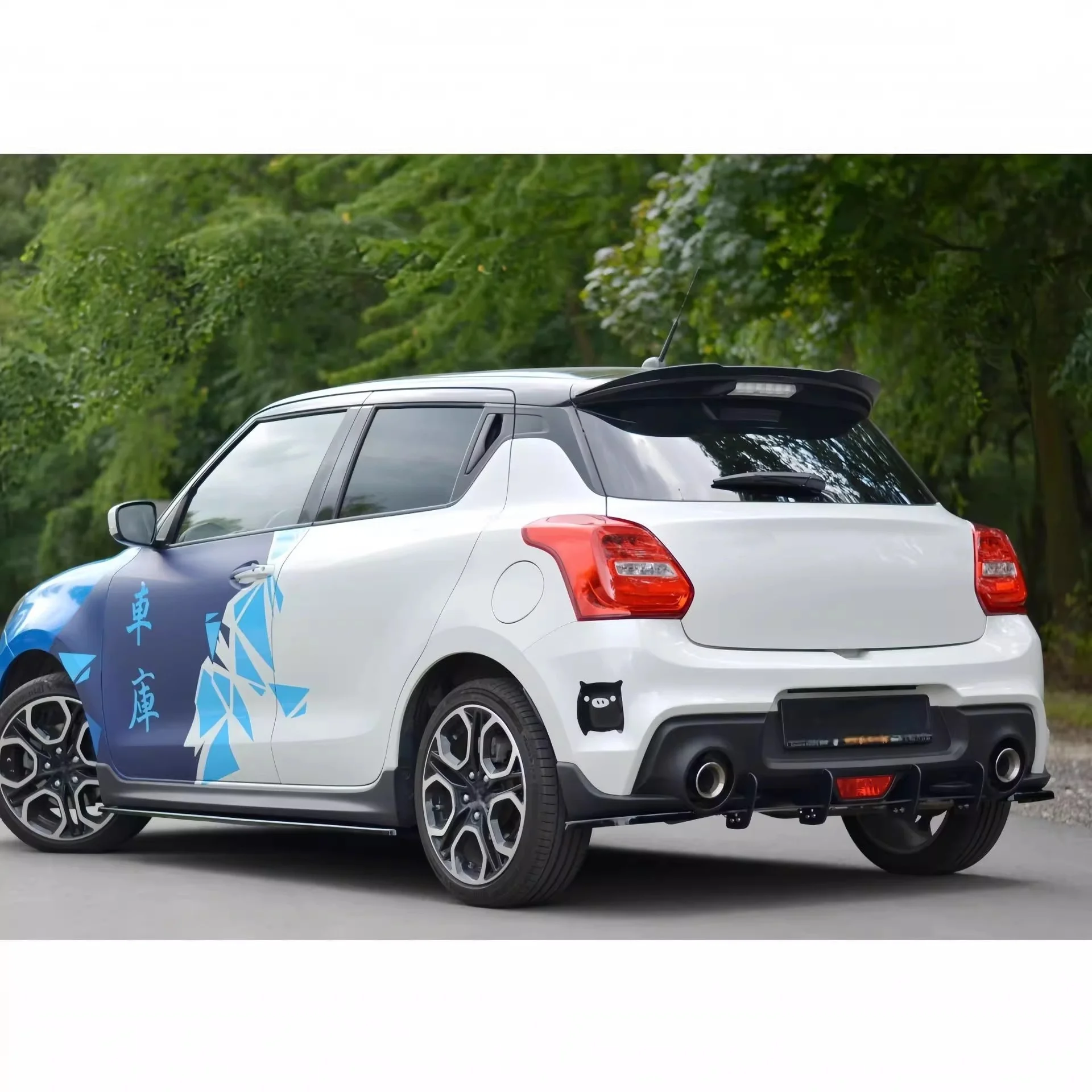 Alerón trasero de techo deportivo para Suzuki Swift - imagen 4