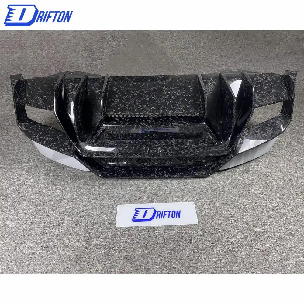 Parachoques Trasero Vorstei Fibra Carbono - imagen 2