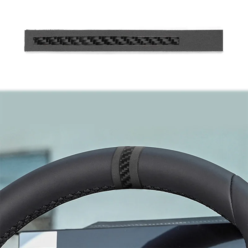 Pegatinas volante estilo centro para Tesla BMW Audi Mercedes Benz VW - imagen 2
