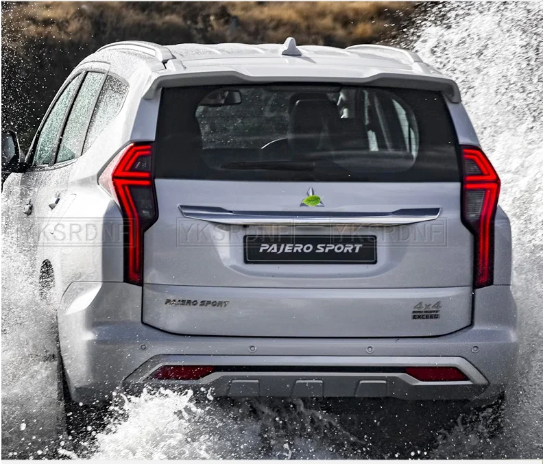 Alerón trasero para Mitsubishi Pajero Sport 2016-2020, ABS blanco - imagen 3