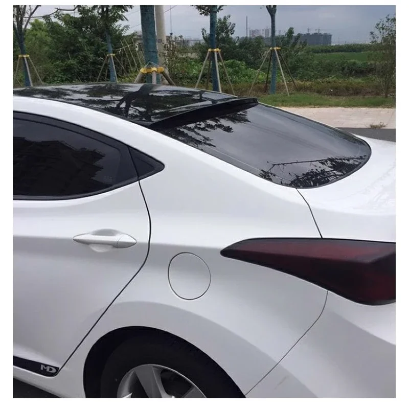 Alerón de techo Hyundai Elantra 2012-2015 en ABS negro brillo - imagen 2