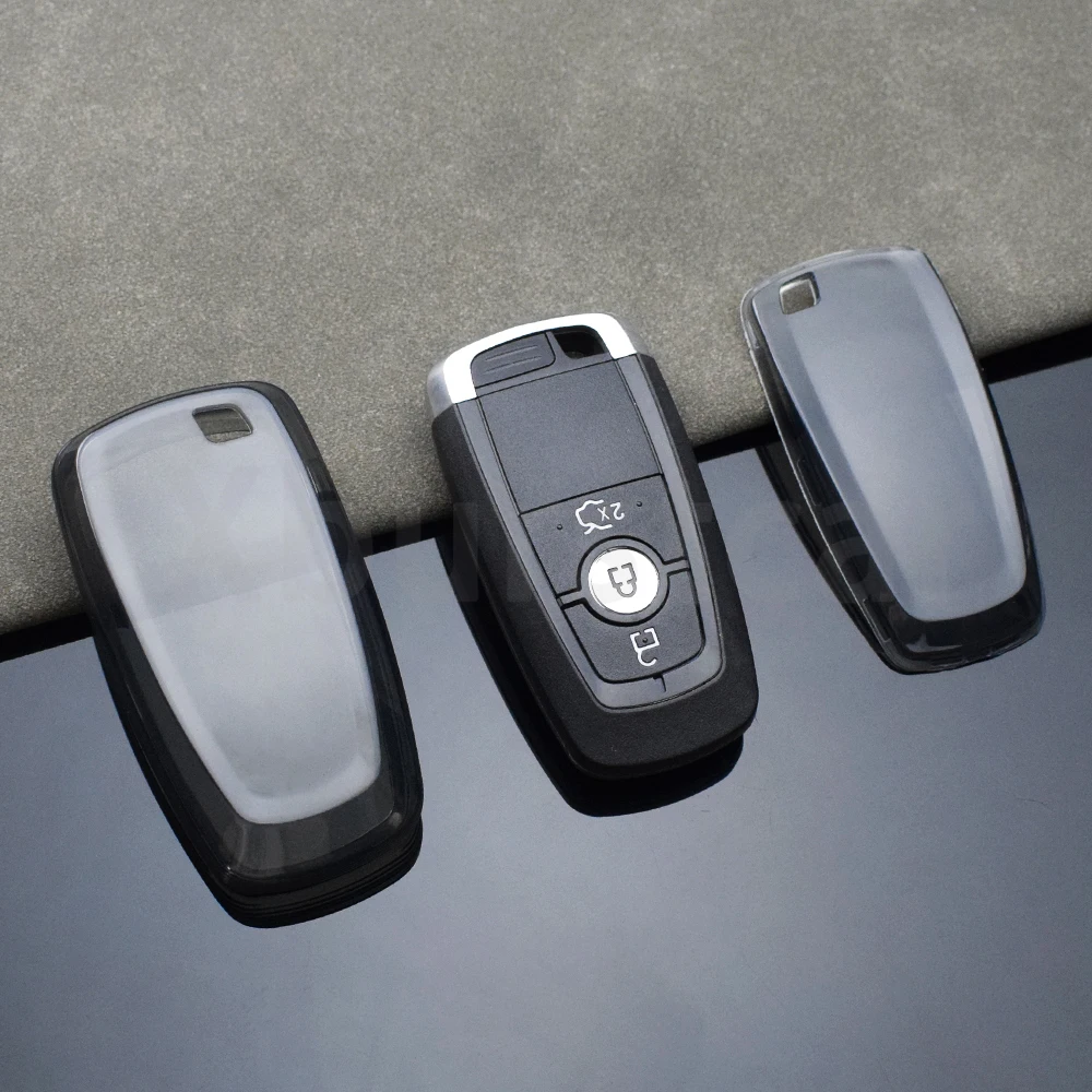Detalle de la funda protectora para mando Ford