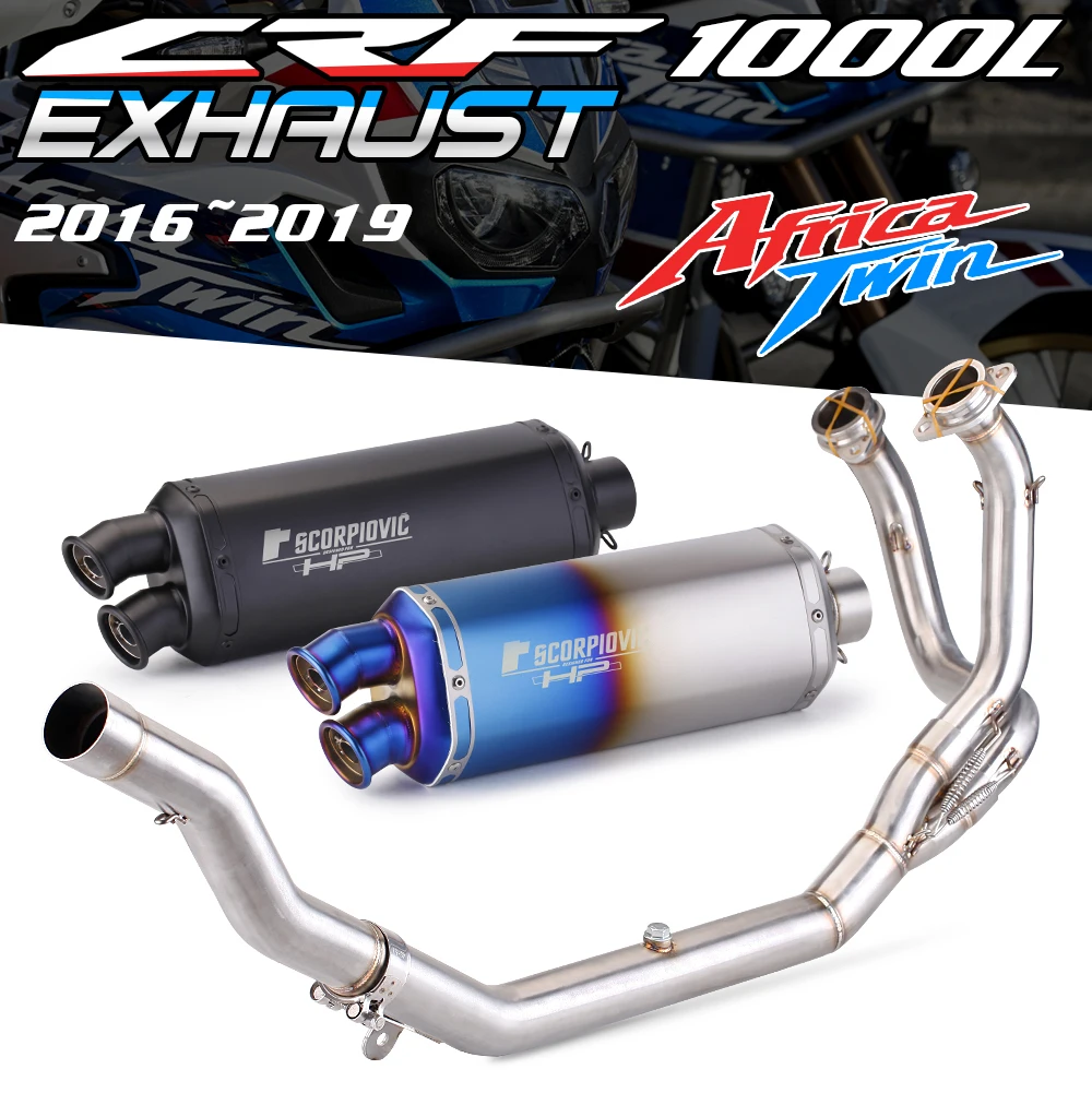 Detalle del silenciador para CRF1000L