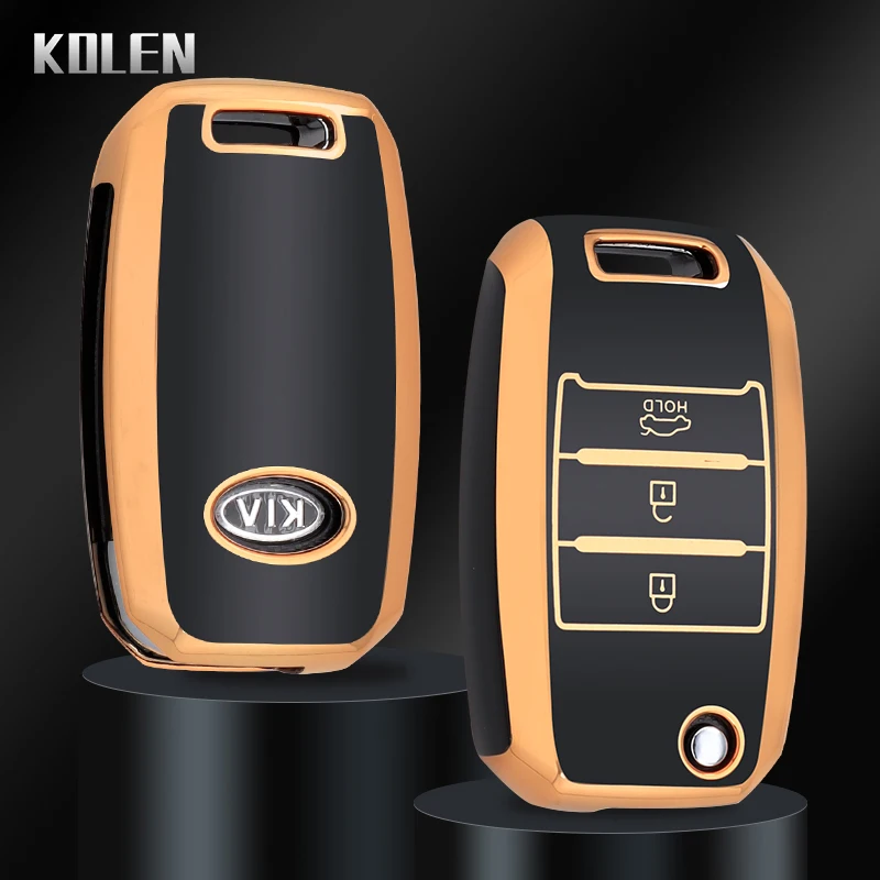 Funda TPU para llave KIA Rio, Optima y Sorento con tapa - imagen 4
