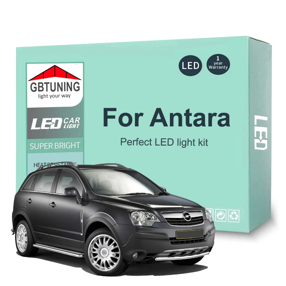 Kit bombillas LED interior Canbus para Opel Antara