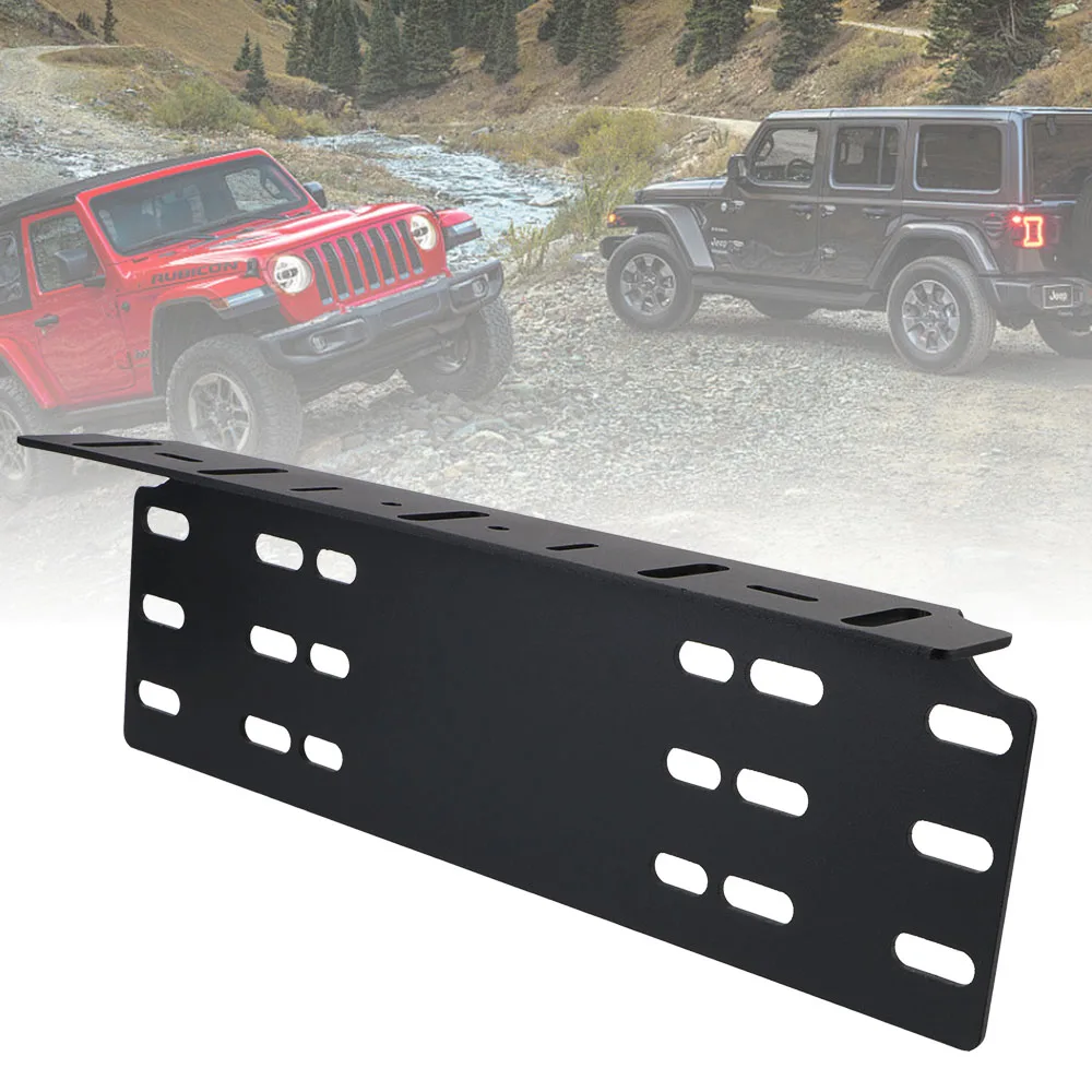 Soporte universal de matrícula para barra LED de 4x4 en aluminio - imagen 4