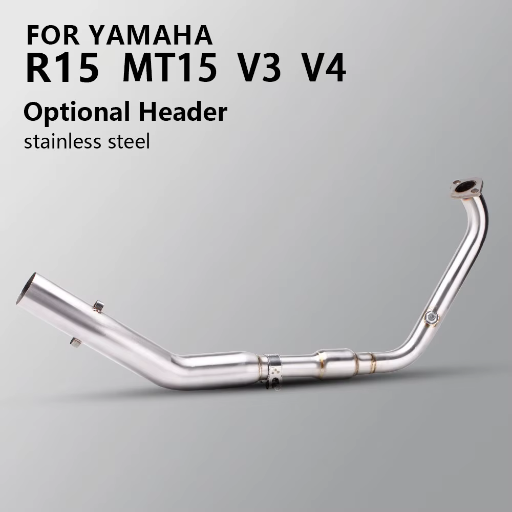 Escape completo de acero inoxidable para Yamaha MT-15/R15 V3-V4 - imagen 5