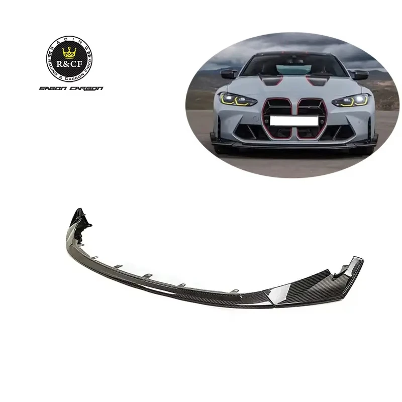 Labio delantero fibra de carbono estilo CSL – BMW G80 M3 G82 M4