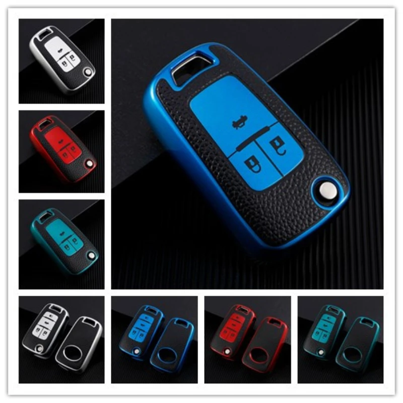 Funda de TPU para llave Chevrolet Cruze, Trax y Opel Astra