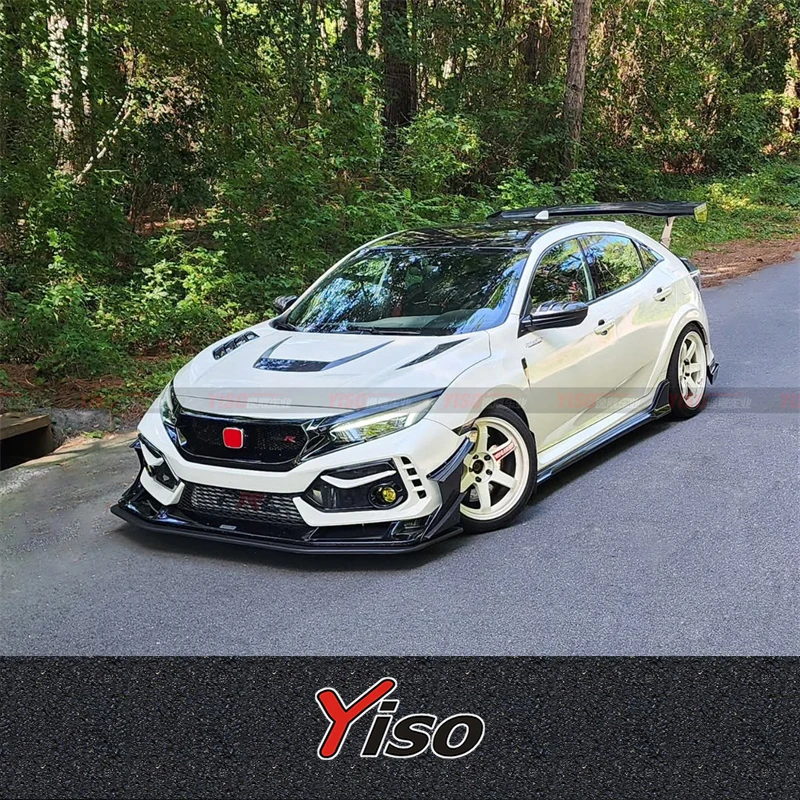 Tapa depósito expansión fibra carbono JS – Honda Civic Type R FK8 - imagen 3