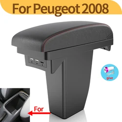 Reposabrazos central con compartimento y USB para Peugeot 2008