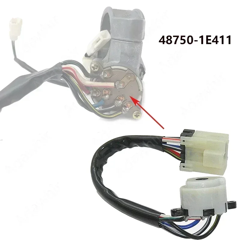 Interruptor de arranque Nissan Navarra D22 1997-2006 – ref. 48750-1E411